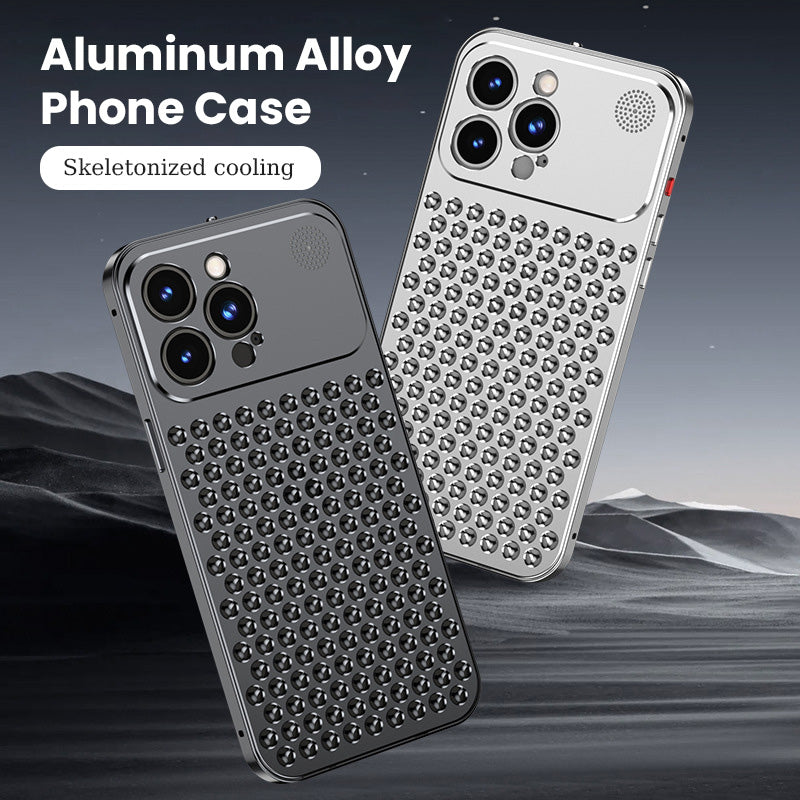 Snap-On varmeafledende aluminiumslegeret telefonhylster