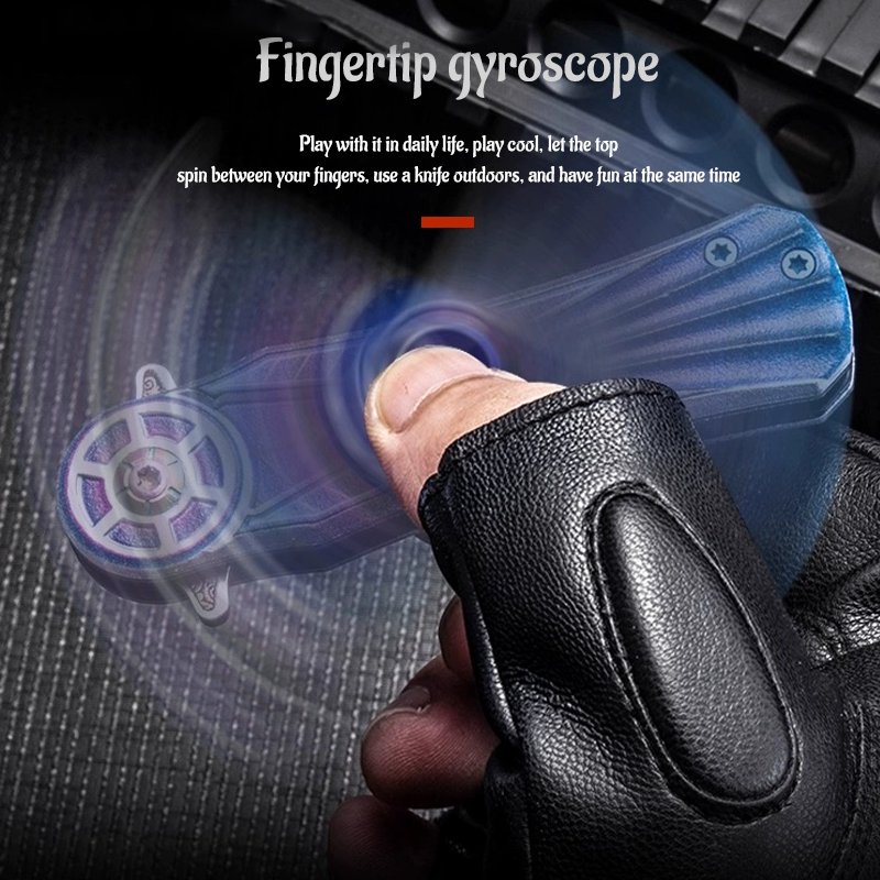 Finger-spinner-kniv