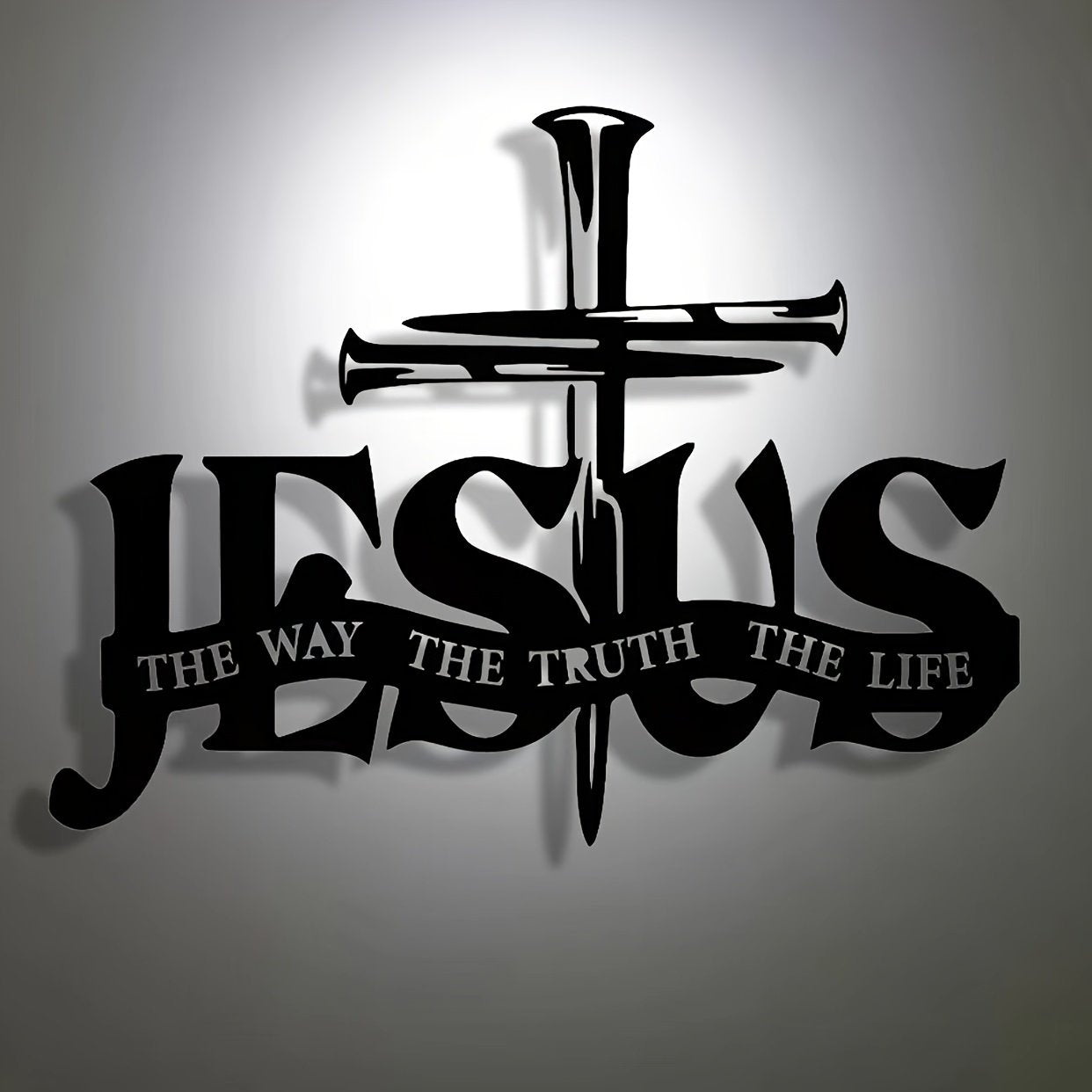 🎁 Dernier jour : 49 % de réduction ! 🔥 Décoration murale Jésus & Croix