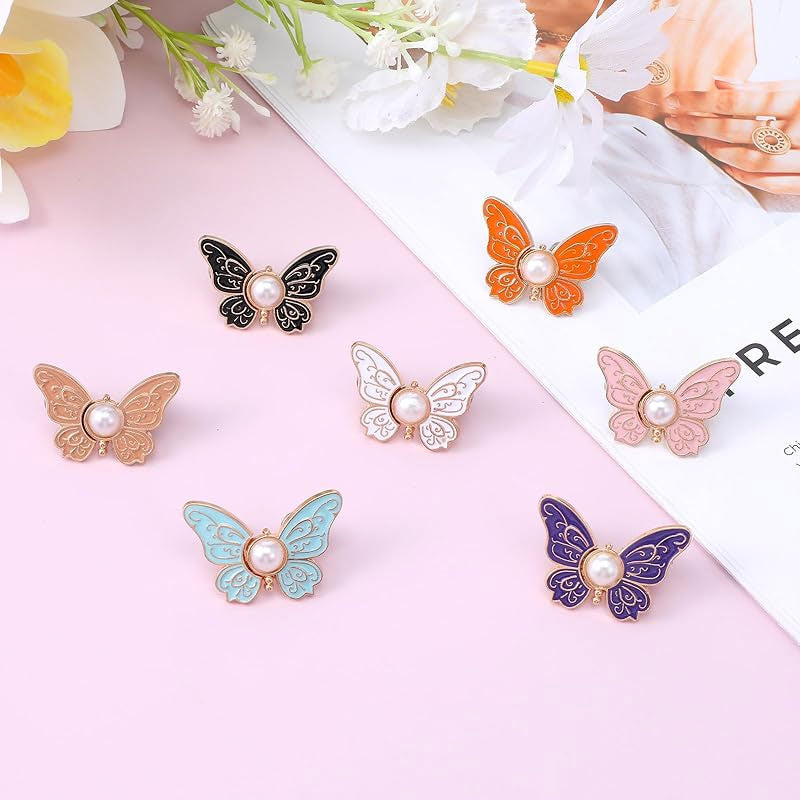 Perle-sommerfugl-taljespænde🦋