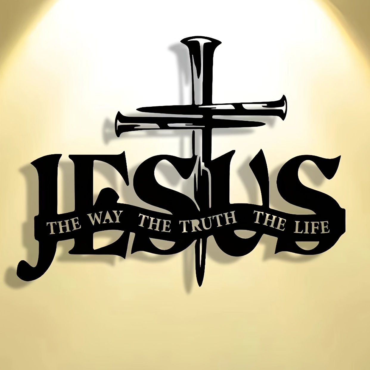 🎁 Dernier jour : 49 % de réduction ! 🔥 Décoration murale Jésus & Croix