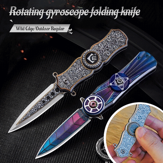 Finger-spinner-kniv