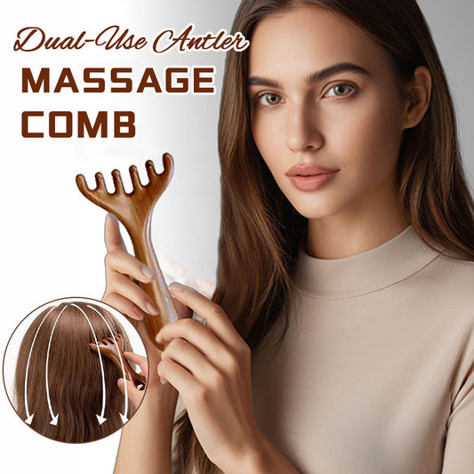 🦌 Gevirmassagekam med to anvendelsesmuligheder