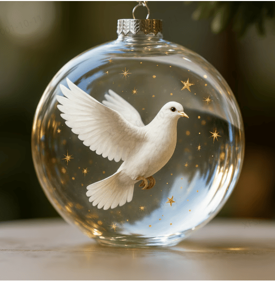 Sidste dag – 49 % rabat  2026 Wildlife Wonders Collection™ Krystalkugleprydning (3D)