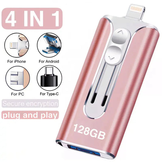 4-i-1 USB-hukommelsesnøgle