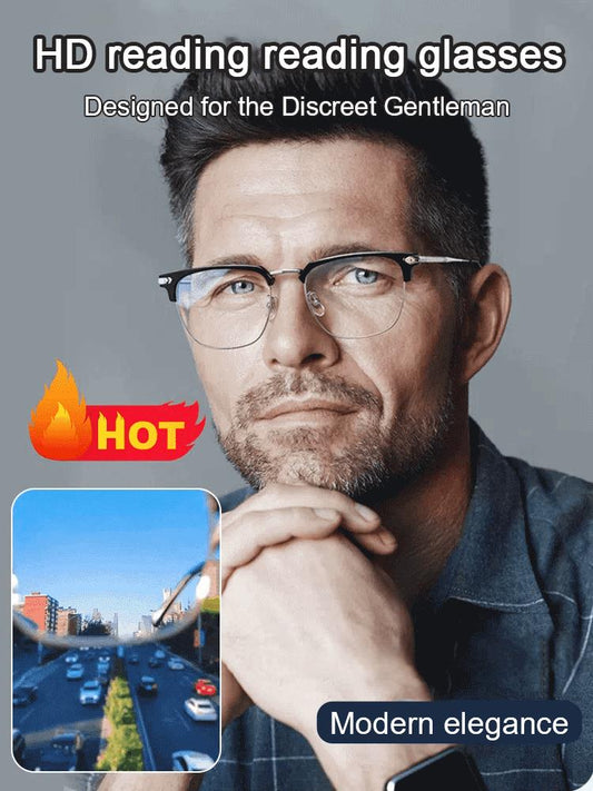 🔥Populært Salg🔥Ultralette Blokering af Blåt Lys Læsebriller